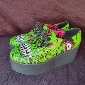 Iron Fist Zombie Stomper Platform Creepers